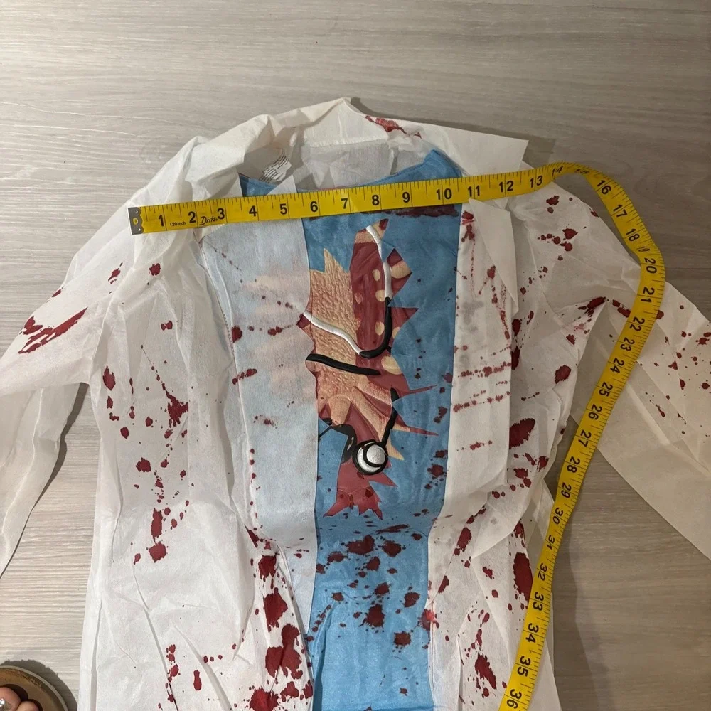 Zombie M.D. Doctor Zombie Boys Costume 6-Piece Set Kids Child Size L